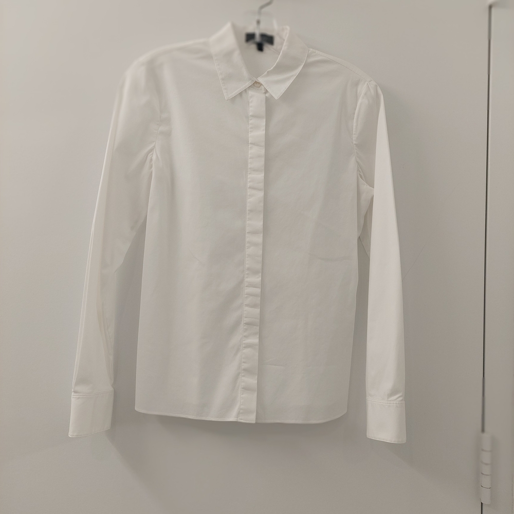 Theory White Dress Shirt for Womwn